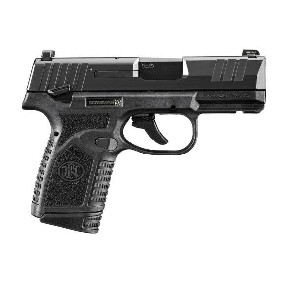 FN Reflex MS Handgun 9mm Luger 11(1)&15(1)rd Magazines 3.3" Barrel Manual Safety Black