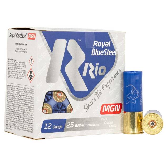 Rio Royal BlueSteel Magnum High Velocity 12ga 3" 1-1/5oz 1450fps #5 25rds