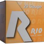 Rio Small Game Load Shotshell 20 ga 3" MAX 1-1/4 oz #6 1250 fps 25/ct