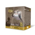 Rio Dove Load Shotshells 20ga 2-3/4" 7/8oz 1250fps #8 25/ct