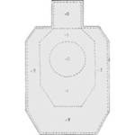 Speedwell Official IDPA Targets Paper Target 100/Pack