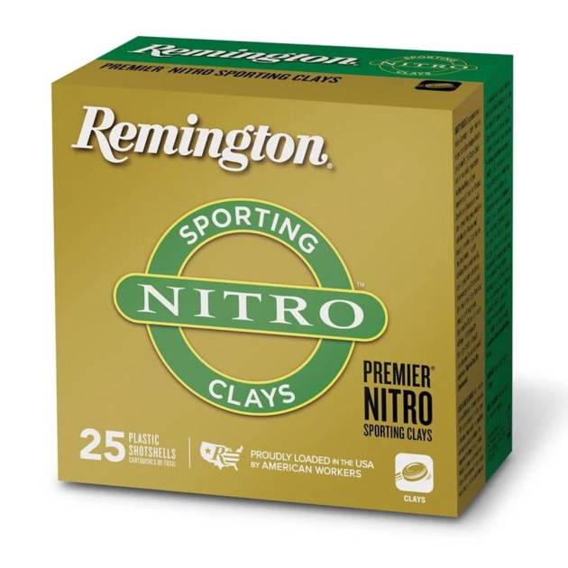 Remington Premier Nitro Sporting Clays Shotshells 12ga 2-3/4" 1oz 1290 fps #7.5 25/ct