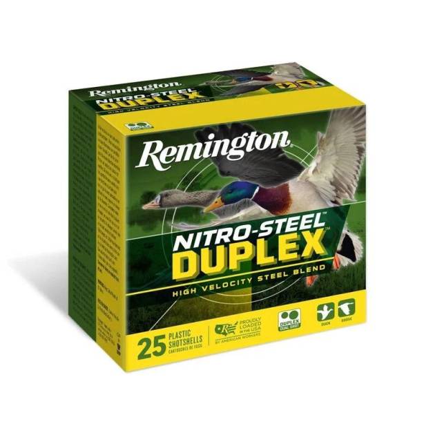 Remington Nitro-Steel Duplex Shotshells 20ga 3" 1oz 1425 fps #2 25/ct
