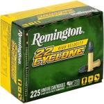 Remington 22 Cyclone Rimfire Ammunition .22 LR 36gr Lead HP 1280 fps 225/ct