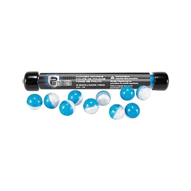 Umarex P2P Core Defense Powder Rounds - .68 cal-blue/black-10 ct