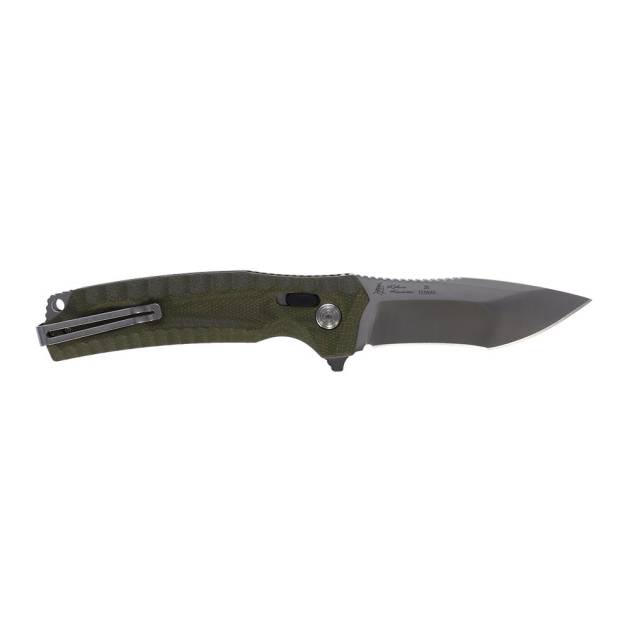 SOG Knives Hidaka XR Folding Knife 4" Modified Tanto Blade Olive