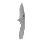 SOG Knives Aegis FLK 2.0 Folding Knife 3-1/4" Drop Point Blade Silver