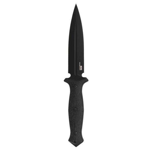 SOG Knives Pentagon Elite Fixed Knife 6" Dagger Blade
