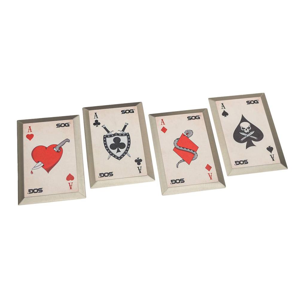 SOG Knives Throwing Death Cards