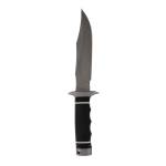 SOG Knives Tech Bowie Knife 6-2/5" Fixed Clip Point Blade Black