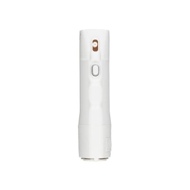 Sabre 2-In-1 Pepper Spray with Personal Alarm and Textured Case Snow White