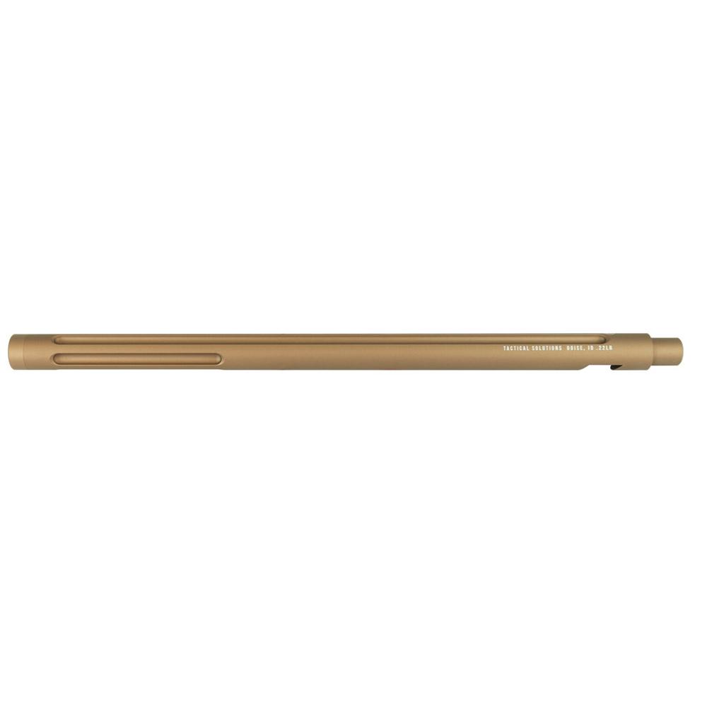 Tactical Solutions X-Ring Barrel for 10/22 Rifles 1/2x28 Threaded Quicksand FDE