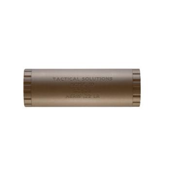 TacSol Aeris Compact Direct Thread Rimfire Suppressor Quicksand .22 LR 1" Dia 1/2? x 28