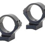 Talley Lightweight Alloy Scope Mounts - Black Anodized - 30mm - Low Remington 700 721 722 725 40X Howa 1500