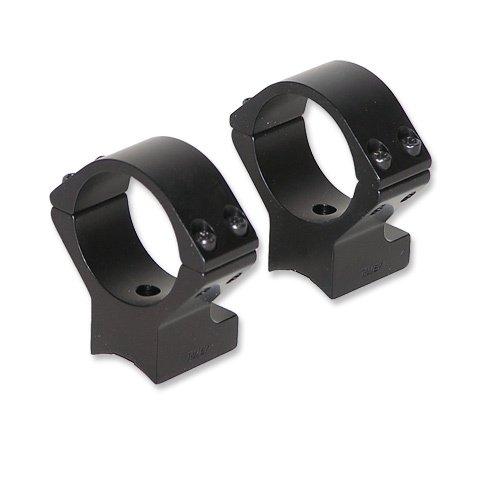 Talley Lightweight Alloy Scope Mounts - Black Anodized - 30mm - Medium Weatherby Vanguard