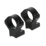 Talley Lightweight Alloy Scope Mounts - Black Anodized - 30mm - High Savage w/Accutrigger Stevens 200 Stiller Predator TC Venture Ruger American