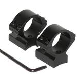 Talley Lightweight Alloy Scope Mount Combo - Black Anodized - 1" - Low Winchester 70 STD & Short