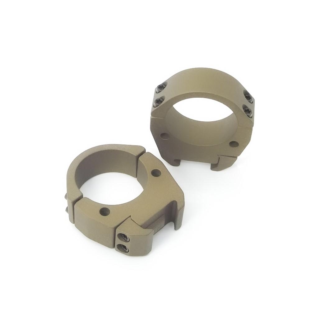 Talley Modern Sporting Scope Rings 34mm High Burnt Bronze
