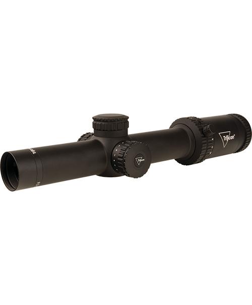 Trijicon Credo HX 1-6x24 (SFP) 30mm Rifle Scope w/Green LED Dot BDC Hunter .308 Low Capped Adjusters