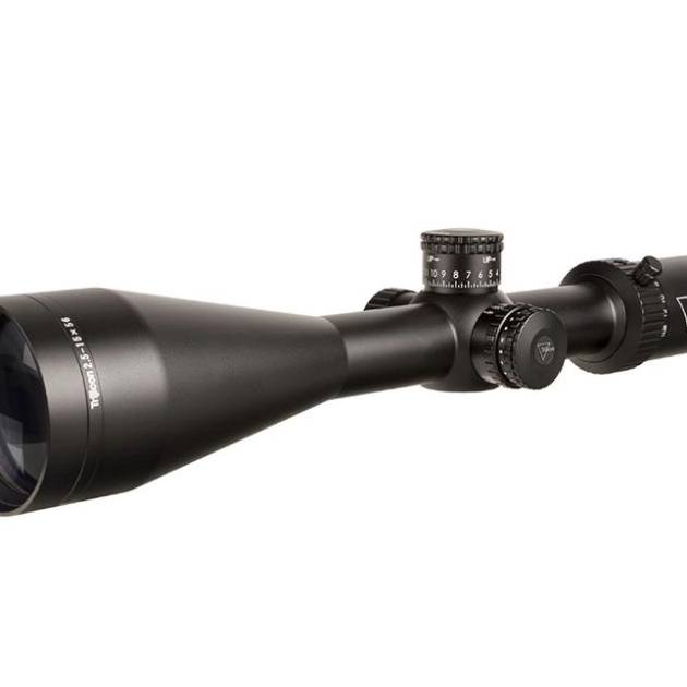 Trijicon Credo 2.5-15x56 (SFP) 30mm Rifle Scope w/Red MRAD Center Dot Exposed Elev Adj w Return to Zero