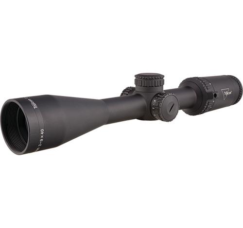 Trijicon Credo 3-9x40 (SFP) 1" Rifle Scope w/Red MOA Precision Hunter Low Capped Adjusters