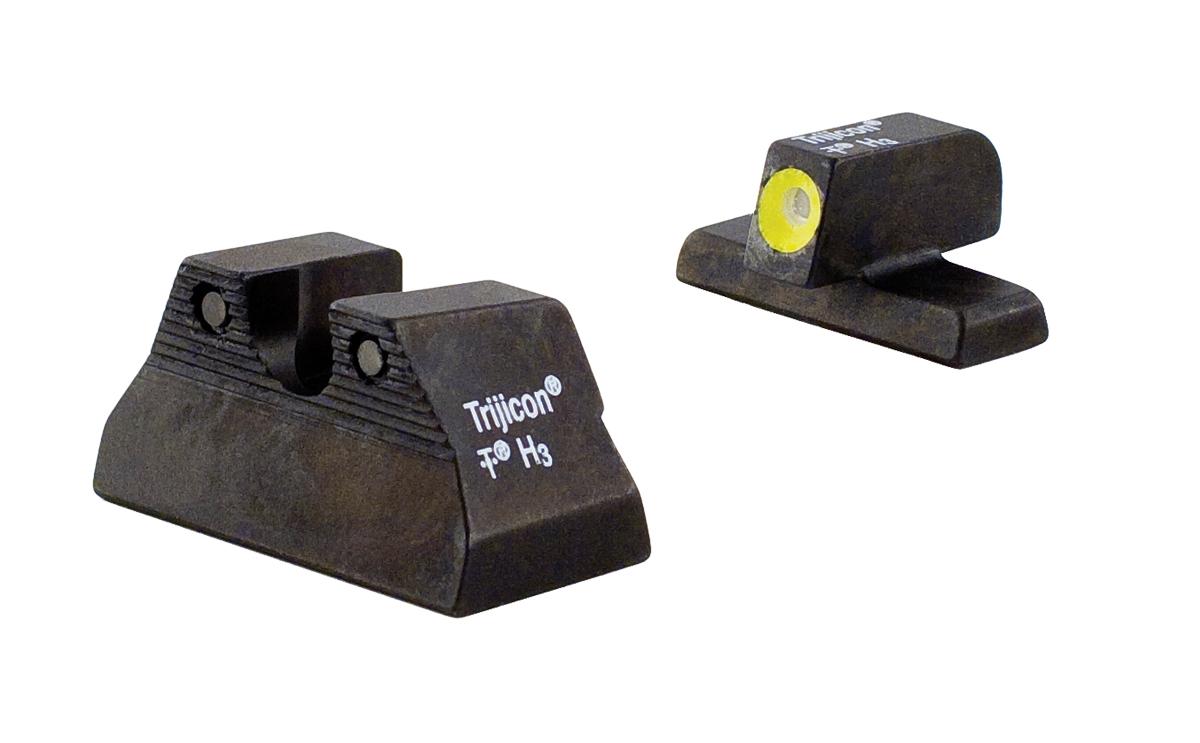 Trijicon H&K USP Compact HD Night Sight Set - Yellow