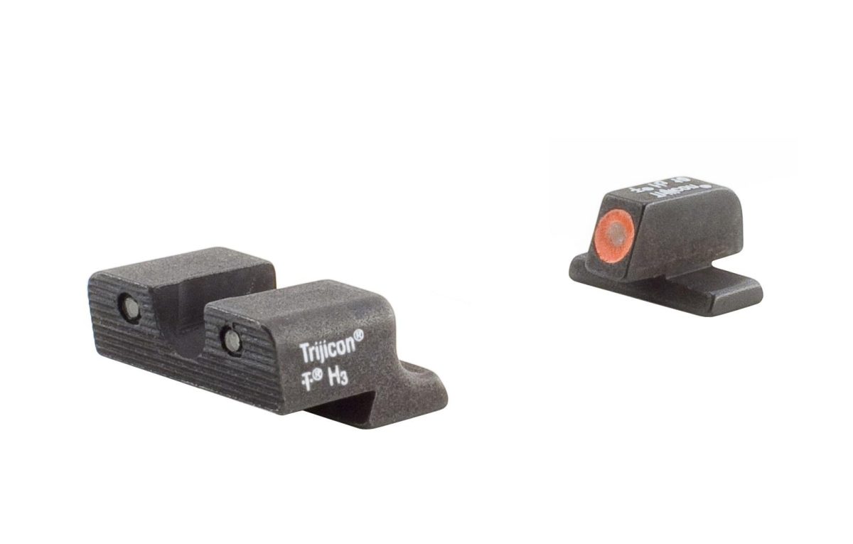 Trijicon HD XR Night Sight Set - Orange Front Outline for Springfield Armory XD(M)