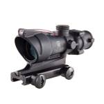Trijicon ACOG BAC Rifle Scope with Sight 4x32mm Red Chevron .223 Matte with TA51 Mount