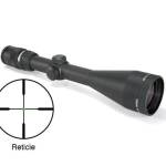 Trijicon AccuPoint Rifle Scope 2.5-10x56mm SFP 30mm Standard Crosshair with Green Dot Illuminated Black