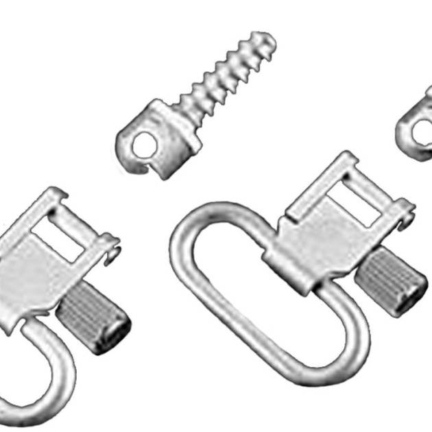 Uncle Mike's QD Machine Screw Type Swivel - 1" Nickel