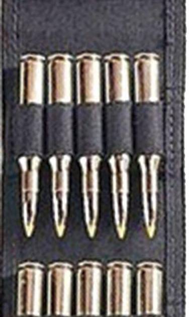 Uncle Mike's Plain Black Cartridge Carrier Folding Rifle