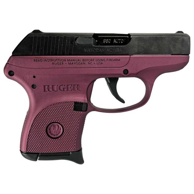 Ruger LCP 380 ACP Pistol 2.75" Barrel Black Cherry Frame Only