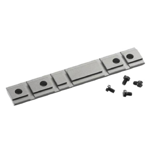 Ruger Weaver-Style Aluminum Combination 10/22 Rifle Scope Base Adapter Silver Powder Coated 1-piece