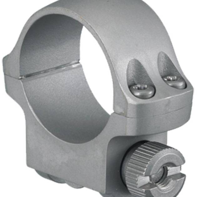 Ruger Steel Scope Ring - Single (3KHM) 1" Low .812" Height - Hawkeye Matte Stainless Finish