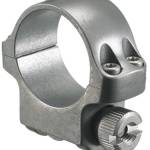 Ruger Steel Scope Ring - Single (3KTG) 1" Low .812" Height - Target Grey Stainless Finish