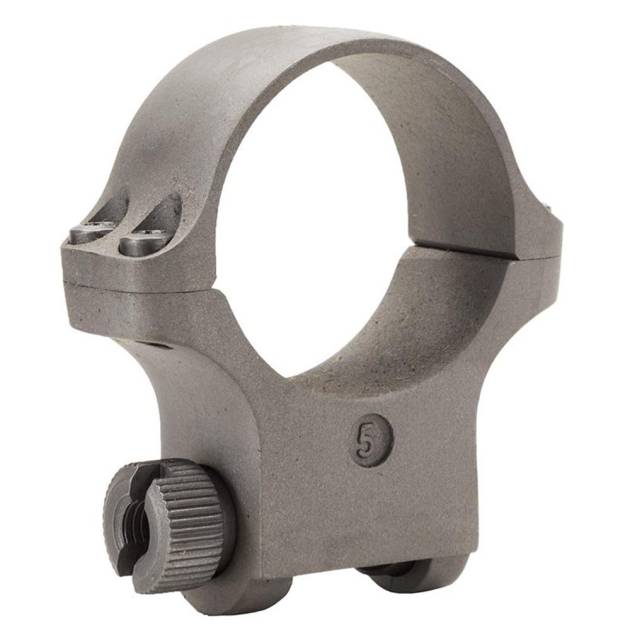 Ruger Steel Scope Ring - Single (5K30HM) 30mm High 1.156" Height- Hawkeye Matte Stainless