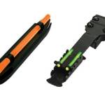 Hiviz C-Series Magnetic Turkey/Deer Sight Set Green/Orange Front Green Rear Narrow Model