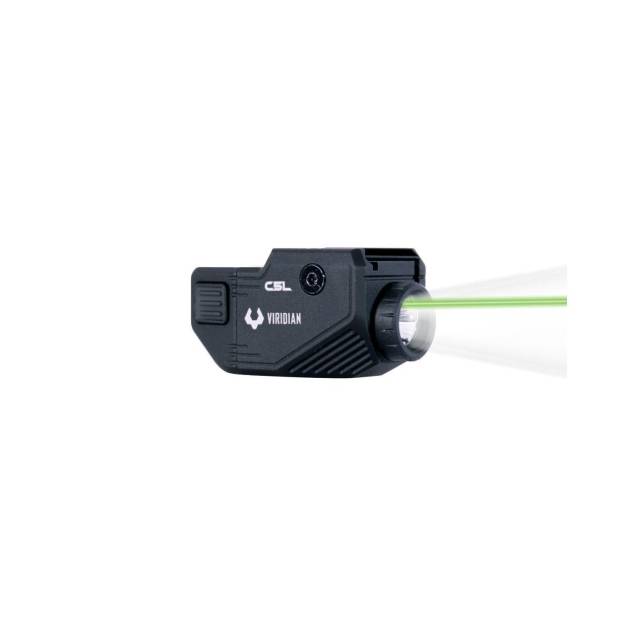 Viridian C5L Custom Ruger RXM Green Laser 580 Lumen Light - Rechargeable Black