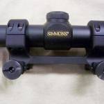 DNZ Freedom Reaper 1-Piece Picatinny Scope Mount - AR15 1" X-High Matte Black