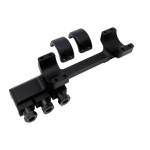 DNZ Freedom Reaper Forward Ring Picatinny Rail Mount 1" Black 1-piece