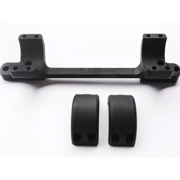 DNZ Game Reaper Rifle Scope Receiver Mount Remington 700 Tactical 30mm Medium L/A- Black
