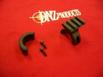 DNZ Freedom Reaper 1-Piece Picatinny Ring Rail Rail Accessory Ring - 30mm Black