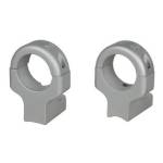 DNZ  Game Reaper 2     2-Piece Ringmount (2 screws) - 1" High Silver Fits Howa 1500 Mossberg 100ATR 4X4 MVP Weatherby Vanguard Remington 7007217227
