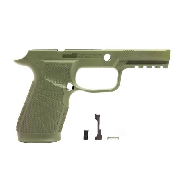 Wilson Combat Grip Module for Sig P320 Carry No Manual Safety Green