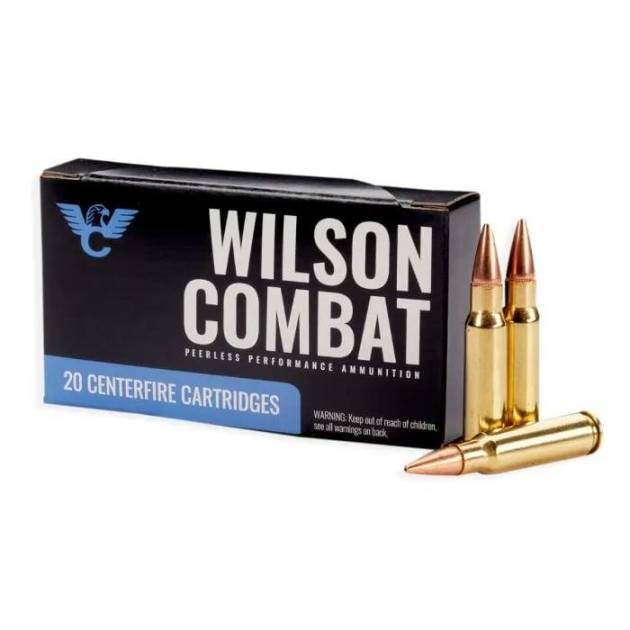 Wilson Combat Hornady BTHP Rifle Ammunition 6.8 SPC 110gr BTHP 2600 fps 20/ct
