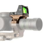 Reptilia ROF-90 Red Dot Mount for Trijicon RMR & SRO 30mm FDE