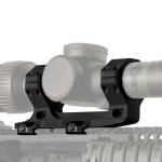 Reptilia AUS Mount 1-Piece Scope Mount 30mm 1.54" H Black Anodized