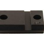 Weaver Grand Slam Steel Top Mount Scope Base - Matte Black - #S46 - Anschutz 1568 FRONT #S46