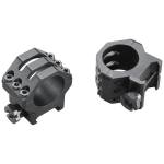 Weaver 6-Hole Aluminum Scope Rings 1" Medium Matte