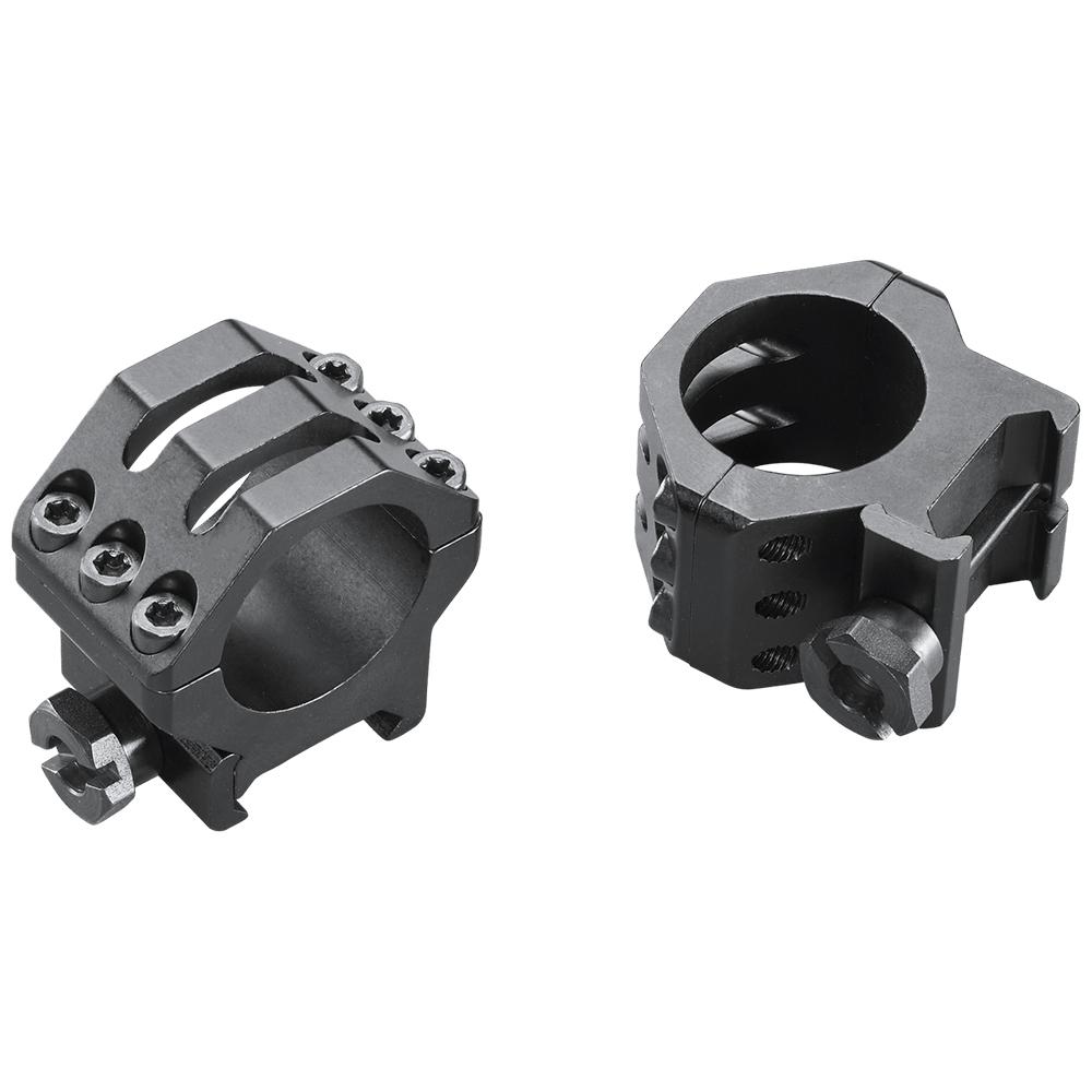 Weaver 6-Hole Aluminum Scope Rings 1" Medium Matte